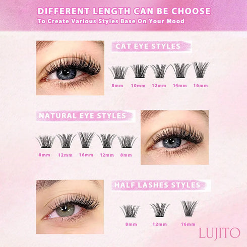 LashGlowUp Kit - At-Home Eyelash Extension
